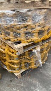 Узел гусеничной цепи Caterpillar D6H, 41 звено, 8E9037 / 45 звеньев