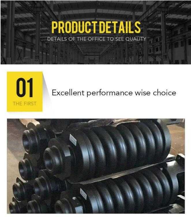 Пружина натяжителя гусеницы для SK200-8 вид 2