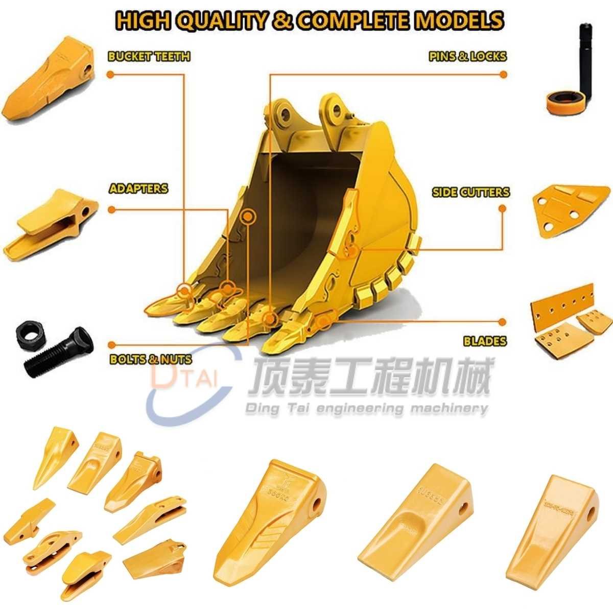 Зуб ковша в сборе